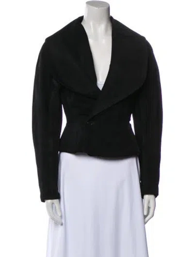 Pre-owned Alaïa Vintage 1989 Jacket In Black