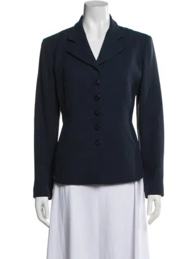 Pre-owned Alaïa Vintage 1990 Blazer In Blue