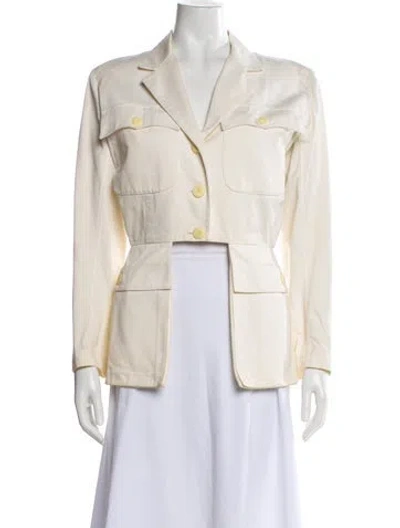 Pre-owned Alaïa Vintage 1990 Blazer In Neutral