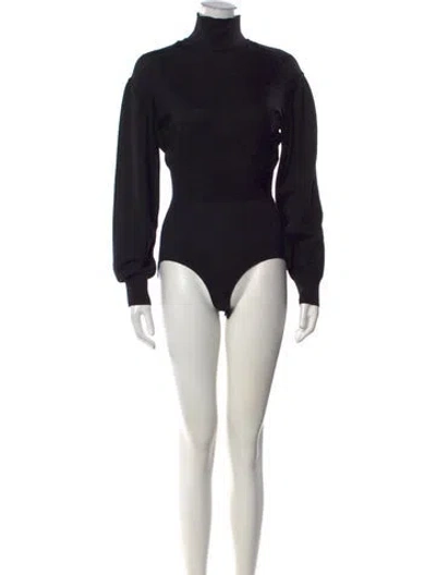Pre-owned Alaïa Vintage 1990's Bodysuit In Black