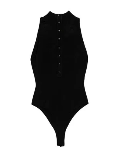 Pre-owned Alaïa Vintage 1990's Bodysuit In Black