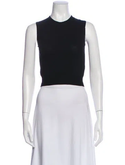 Pre-owned Alaïa Vintage 1990's Crop Top In Gray
