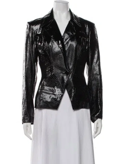 Pre-owned Alaïa Vintage 1990 Jacket In Black