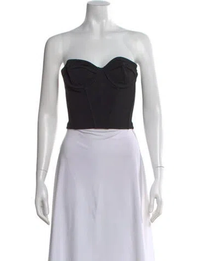 Pre-owned Alaïa Vintage 1990 Top In Black