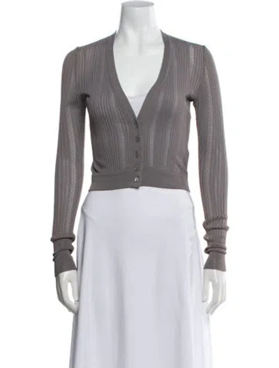 Pre-owned Alaïa Vintage 1996 Sweater In Gray