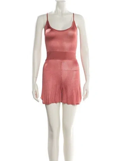 Pre-owned Alaïa Vintage 1999 Romper In Neutral