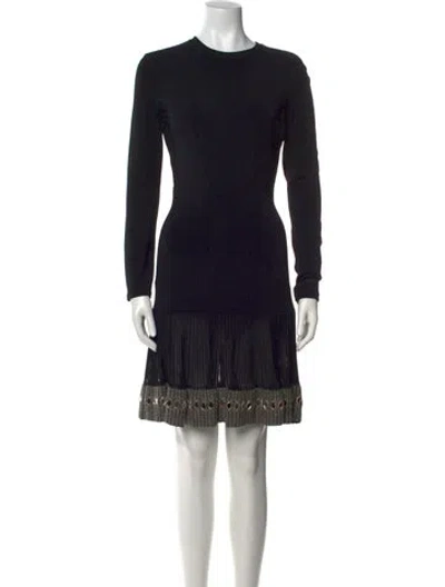 Pre-owned Alaïa Vintage Knee-length Dress In Black