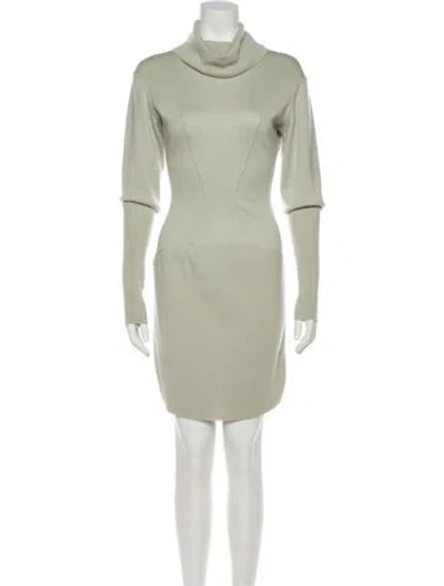 Pre-owned Alaïa Vintage Knee-length Dress In Multi