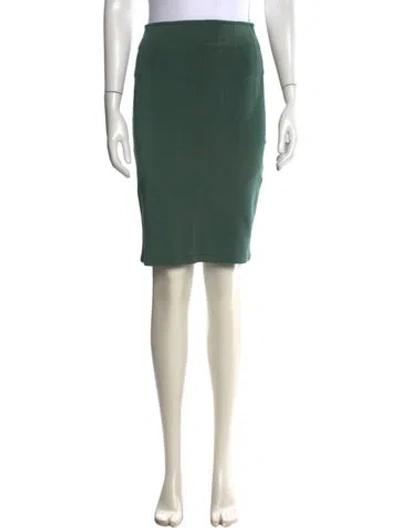 Pre-owned Alaïa Vintage Knee-length Skirt In Green