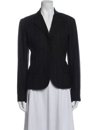 Pre-owned Alaïa Vintage Late 1980's - Early 1990's Blazer In Black