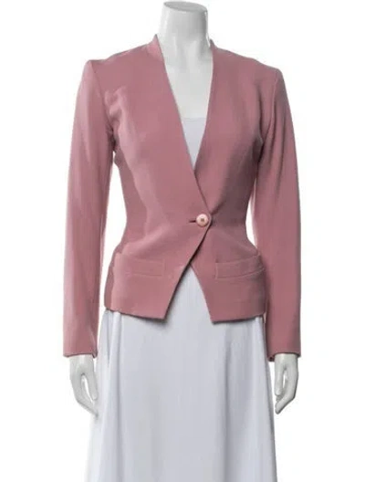 Pre-owned Alaïa Vintage Late 1980's - Early 1990's Blazer In Pink