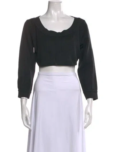 Pre-owned Alaïa Vintage Late 1980's - Early 1990's Sweater In Black