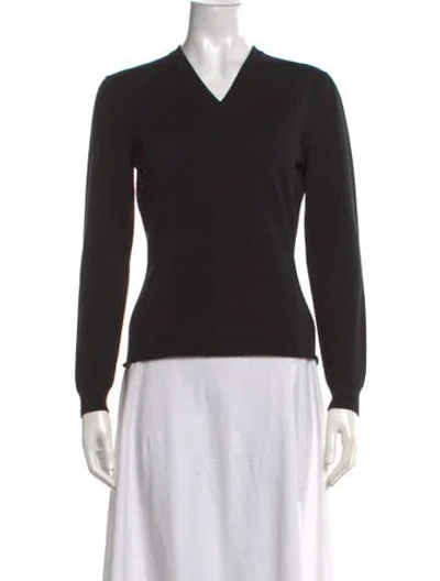 Pre-owned Alaïa Vintage Late 1980's - Early 1990's Sweater In Black