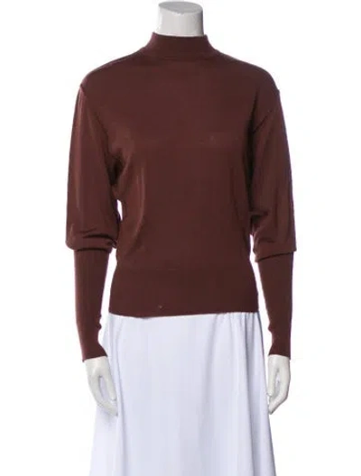 Pre-owned Alaïa Vintage Late 1980's - Early 1990's Sweater In Brown