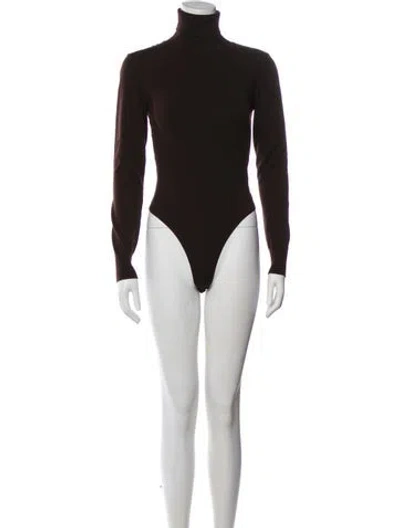 Pre-owned Alaïa Vintage Late 2000's - Early 2010's Sweater In Brown