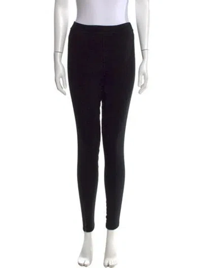 Pre-owned Alaïa Vintage Leggings Pants In Black