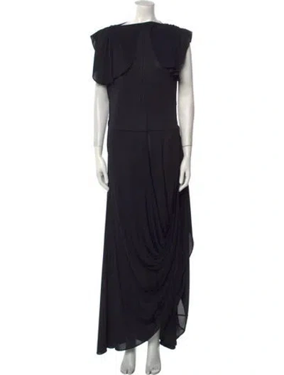 Pre-owned Alaïa Vintage Long Dress In Black