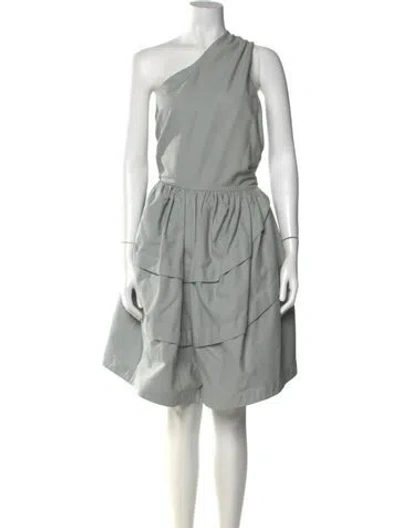 Pre-owned Alaïa Vintage Midi Length Dress In Gray