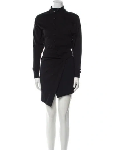 Pre-owned Alaïa Vintage Mini Dress In Black