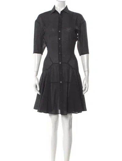 Pre-owned Alaïa Vintage Mini Dress In Black