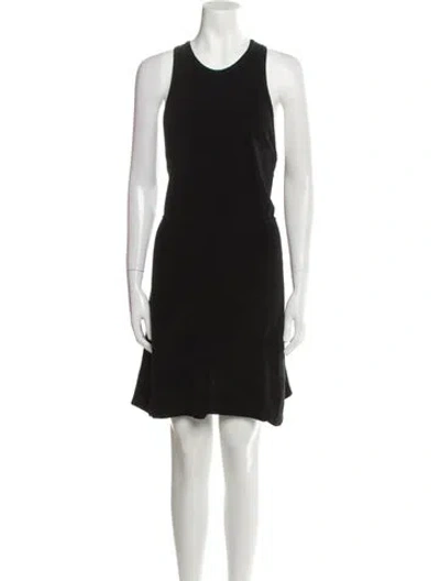 Pre-owned Alaïa Vintage Mini Dress In Black