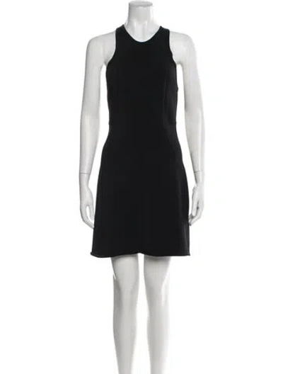 Pre-owned Alaïa Vintage Mini Dress In Black