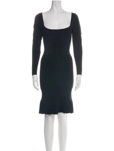 Pre-owned Alaïa Vintage Mini Dress In Black