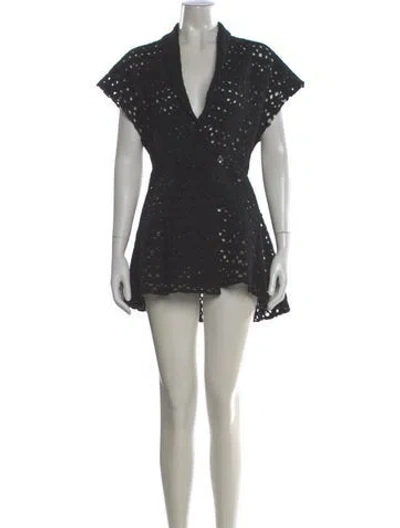 Pre-owned Alaïa Vintage Mini Dress In Black