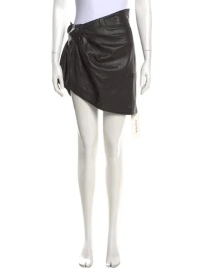 Pre-owned Alaïa Vintage Mini Skirt In Black