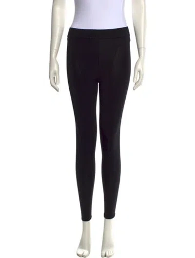 Pre-owned Alaïa Vintage Skinny Leg Pants In Black