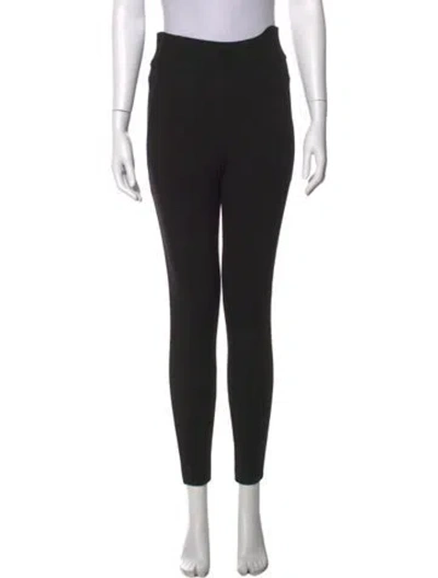 Pre-owned Alaïa Vintage Skinny Leg Pants In Black
