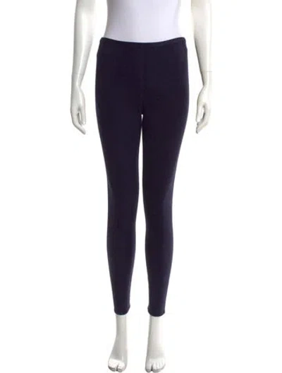 Pre-owned Alaïa Vintage Skinny Leg Pants In Blue