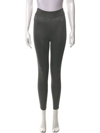 Pre-owned Alaïa Vintage Skinny Leg Pants In Gray