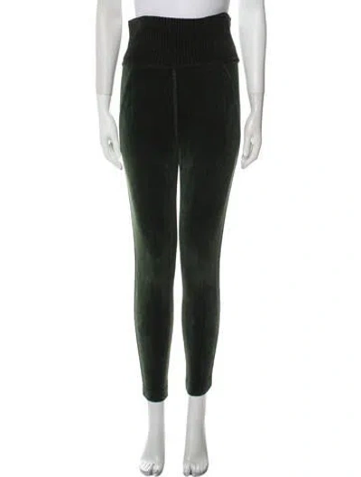 Pre-owned Alaïa Vintage Skinny Leg Pants In Green