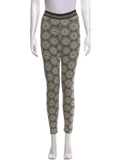 Pre-owned Alaïa Vintage Skinny Leg Pants In Multi