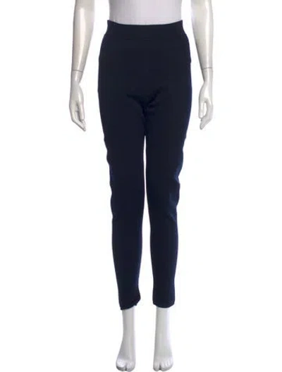 Pre-owned Alaïa Vintage Straight Leg Pants In Blue