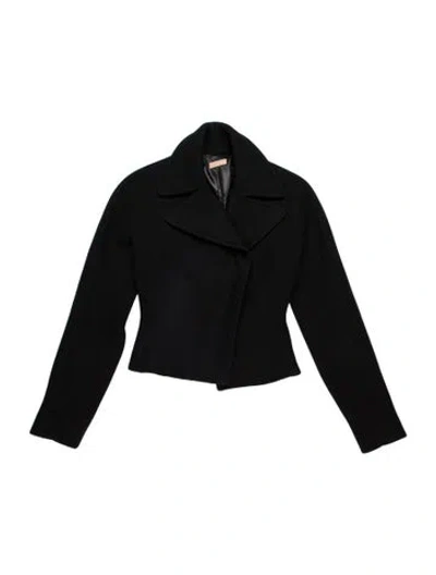 Pre-owned Alaïa Virgin Wool Jacket In Black