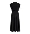 Alaïa Wool-blend Midi Dress In Black