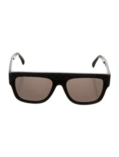 Pre-owned Alaïa Wayfarer Tinted Sunglasses In Black