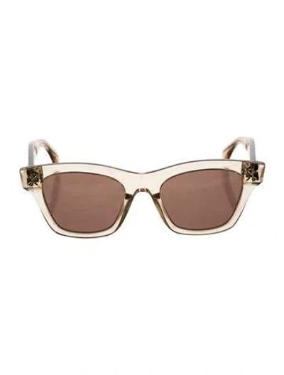 Pre-owned Alaïa Wayfarer Tinted Sunglasses In Multi