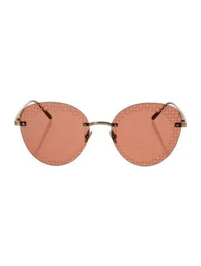 Pre-owned Alaïa Wayfarer Tinted Sunglasses In Pink