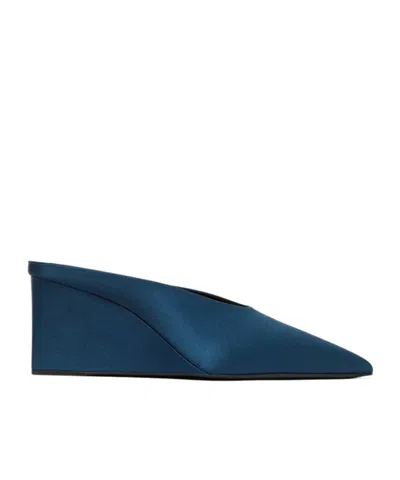 Alaïa Wedge Ballet Flats In Blue