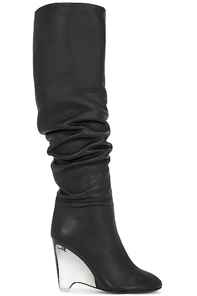Alaïa Wedge Boots 100 In Noir
