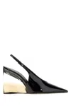 Alaïa Alaia Wedge Slingback Heel In Black
