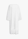 Alaïa Alaia White Caftan With Side Openings In White