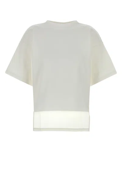 Alaïa Alaia White Cotton Blend T-shirt