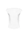 Alaïa Women White Cotton Top In White