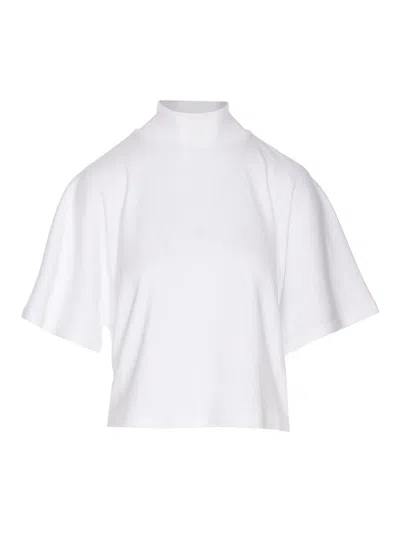 Alaïa White High Neck Top
