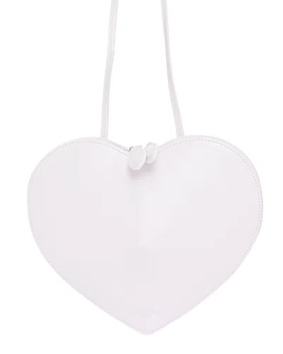 Pre-owned Alaïa White Leather 2022 Le Coeur Heart Crossbody