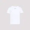Alaïa Alaia White Cotton T-shirt With Logo Women In White
